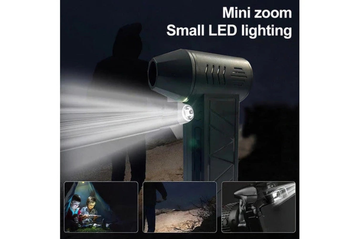 130000 Rpm Powered Mini Jet Fan Dry Blower Turbo Multifunctional Portable Fans